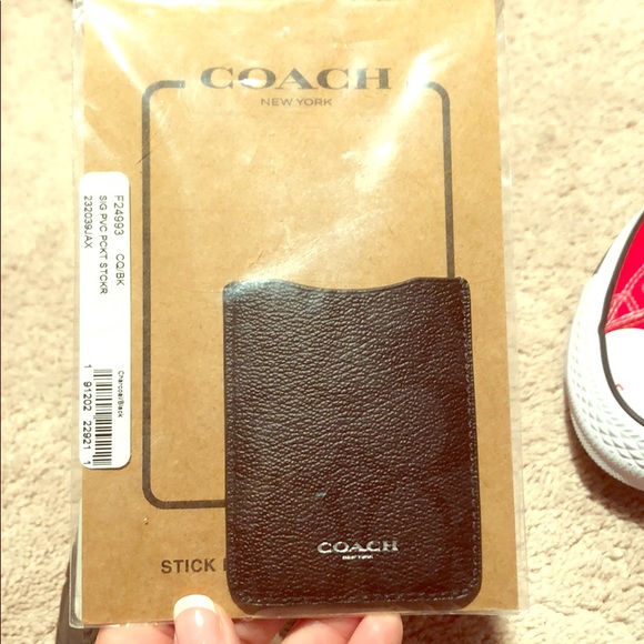 coach card holder for phone